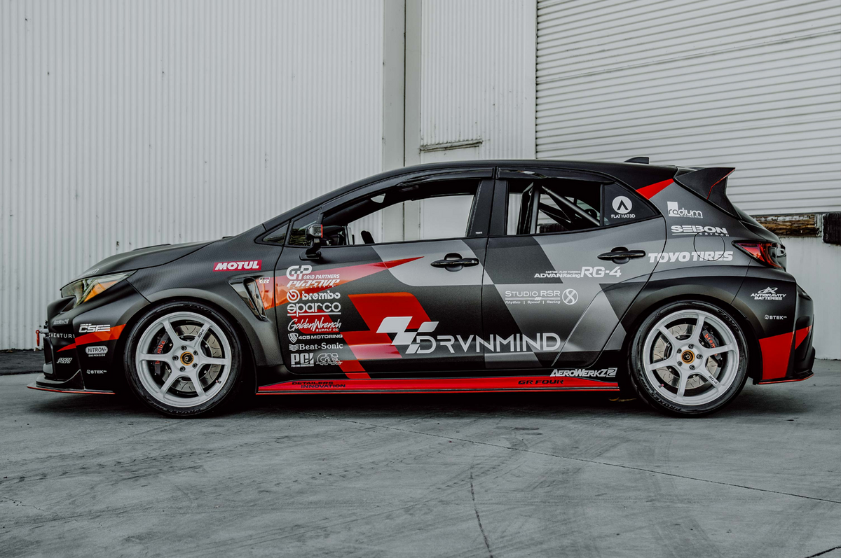 Seibon Carbon Fiber Front or Rear Doors for 2023+ GR Corolla (DD23TYGRCOR-F) Front carbon door installed