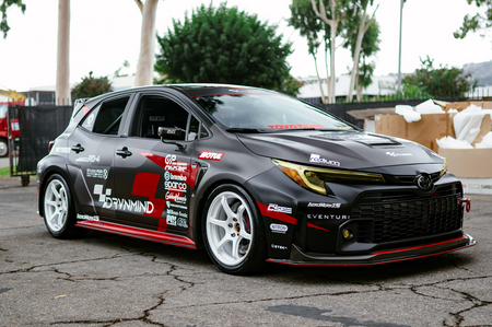 Seibon Dry Carbon Fiber Fenders for 2023+ GR Corolla (FF23TYGRCOR-OE) installed