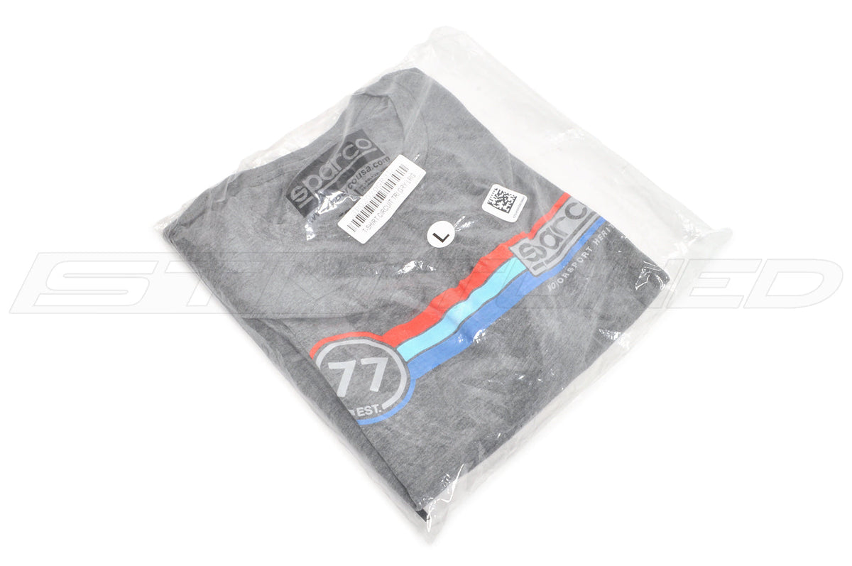 Sparco Circuit T-Shirt (Light Grey)