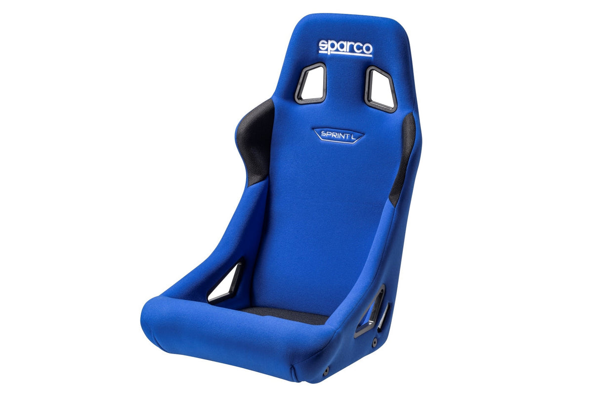 Sparco Seat Competition Series Sprint L Blue Cloth (008234LAZ)