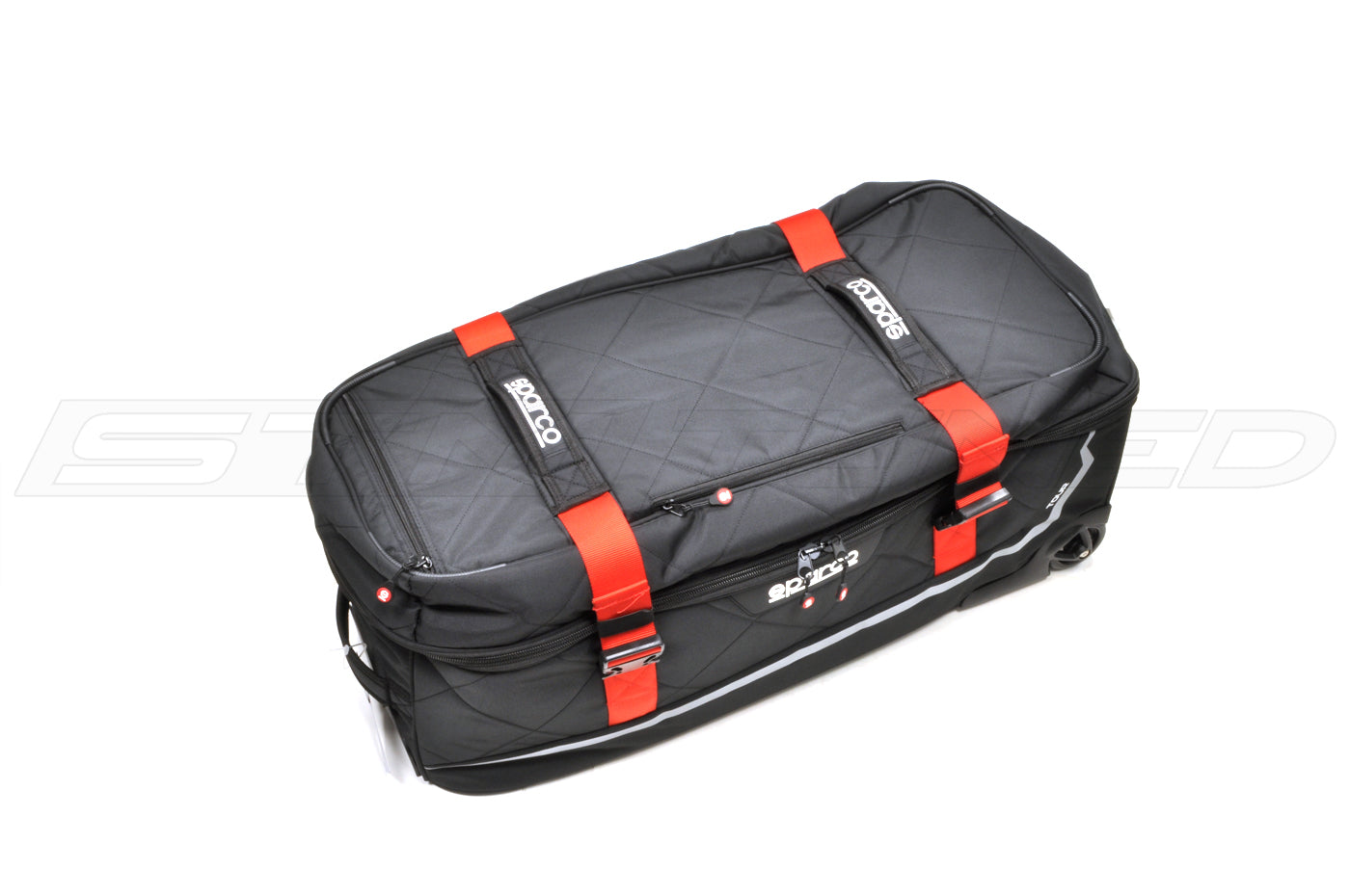 Sparco Tour Racing Travel Bag (Black/Red 016437MRRS)
