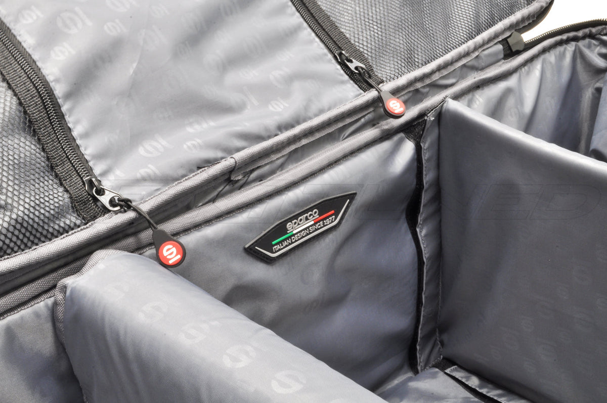 Sparco Tour Racing Travel Bag (Black/Red 016437MRRS)