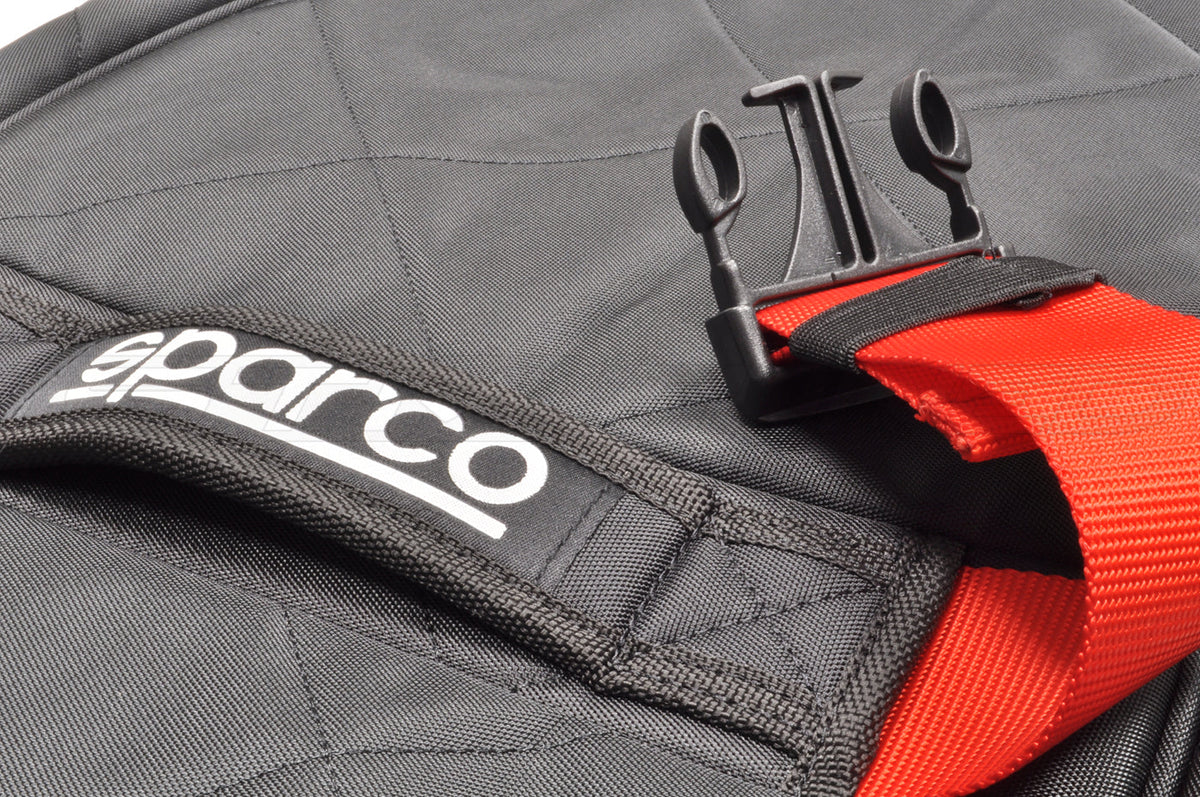 Sparco Tour Racing Travel Bag (Black/Red 016437MRRS)