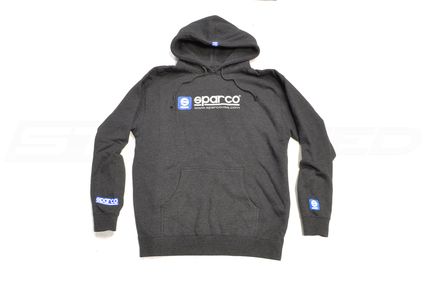 Sparco WWW Grey Pullover Hoodie (Front)