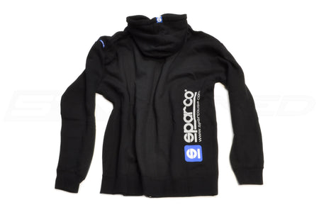 Sparco Black WWW Zip Hoodie (Back)