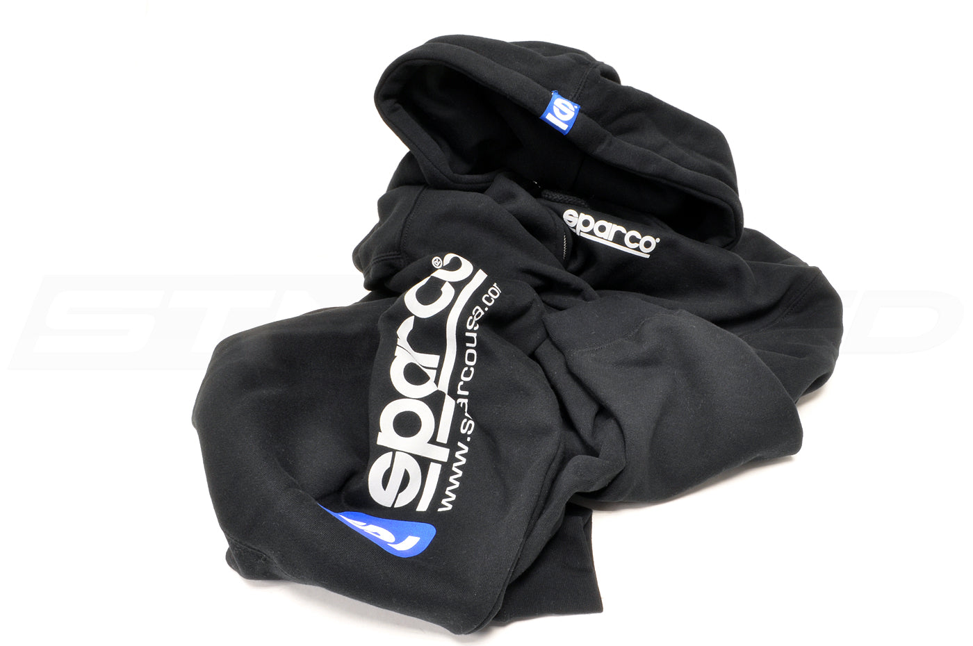 Sparco Black WWW Zip Hoodie