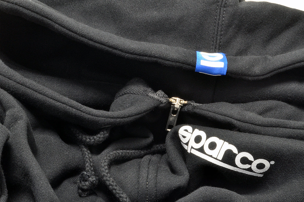 Sparco Black WWW Zip Hoodie