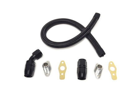 STM -10AN Turbo Oil Return Line Braided Nylon Mitsu-Series for DSM (TORLB-MIT)