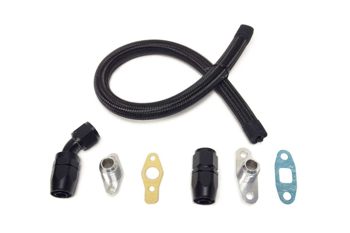 STM -10AN Turbo Oil Return Line Braided Nylon G-Series for DSM/Evo 7-9 (TORLB-G)