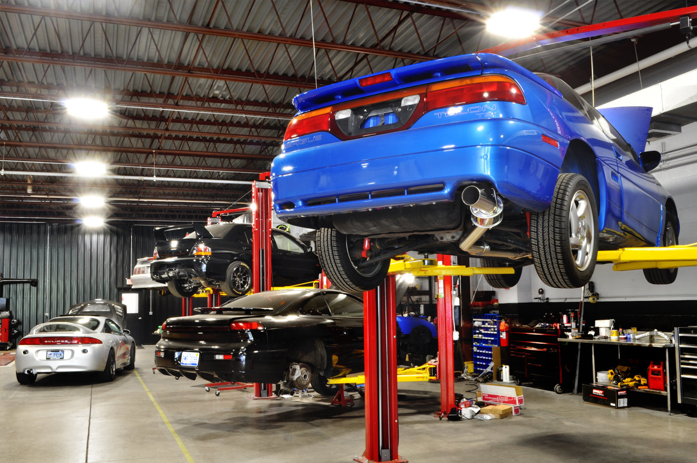 STM 1G AWD DSM Stainless Cat-Back Exhaust