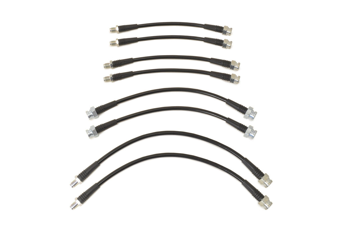 STM Black Brake Lines for 1G DSM AWD