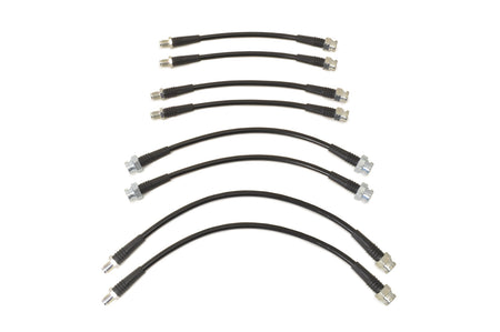 STM Black Brake Lines for 1G DSM AWD