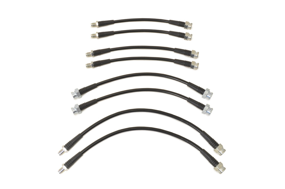 STM Black Brake Lines for 1G DSM AWD
