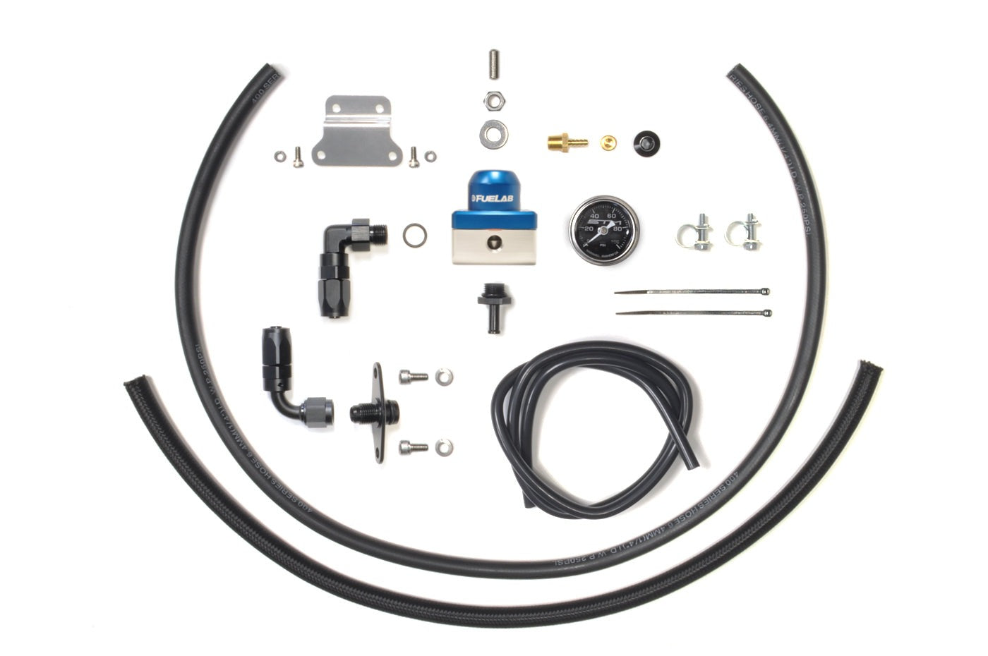 STM 1G DSM Fuel Pressure Regulator Kit with Blue Fuelab Mini FPR