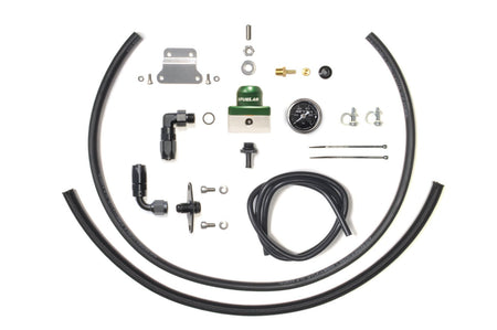 STM 1G DSM Fuel Pressure Regulator Kit with Green Fuelab Mini FPR