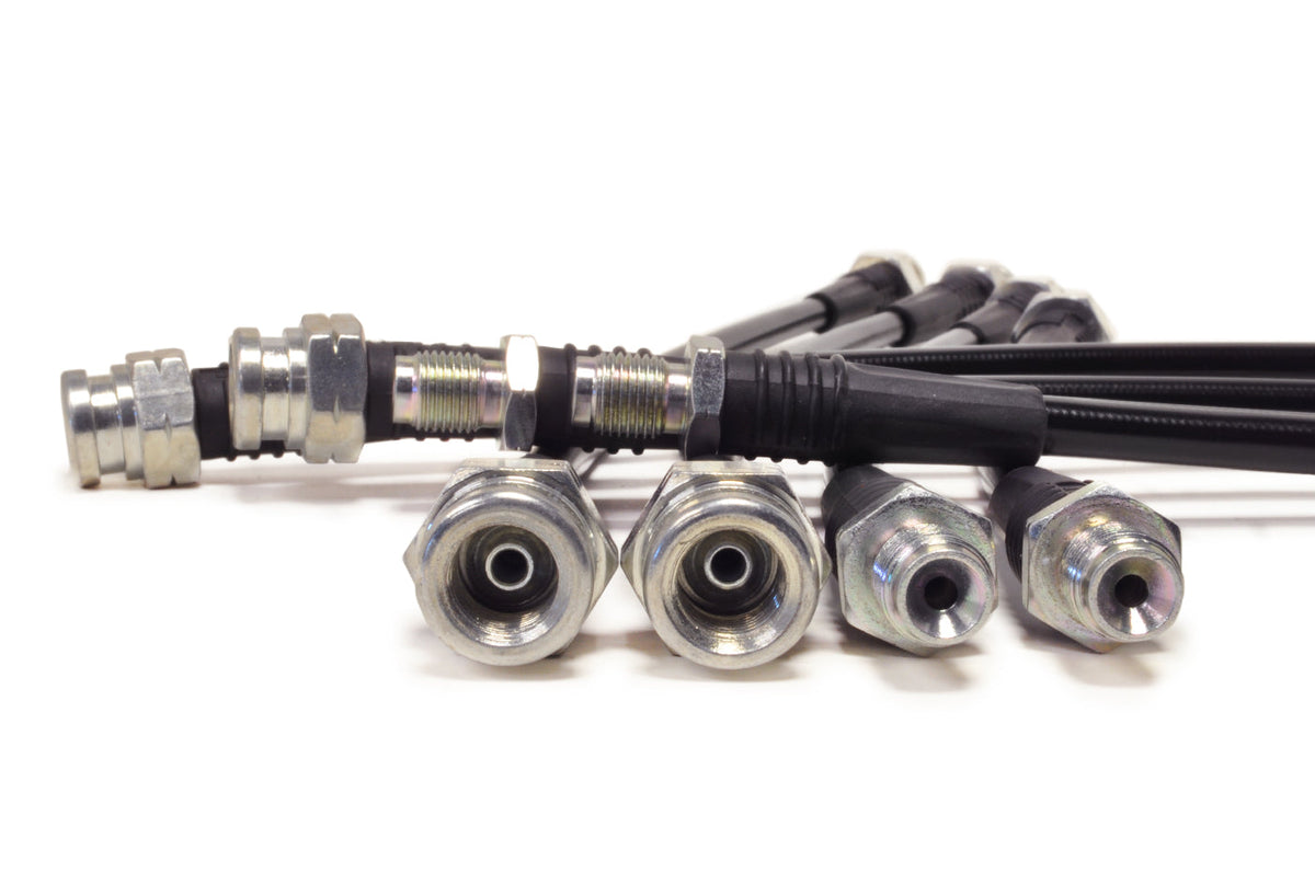 STM Black Brake Lines for 1G DSM FWD