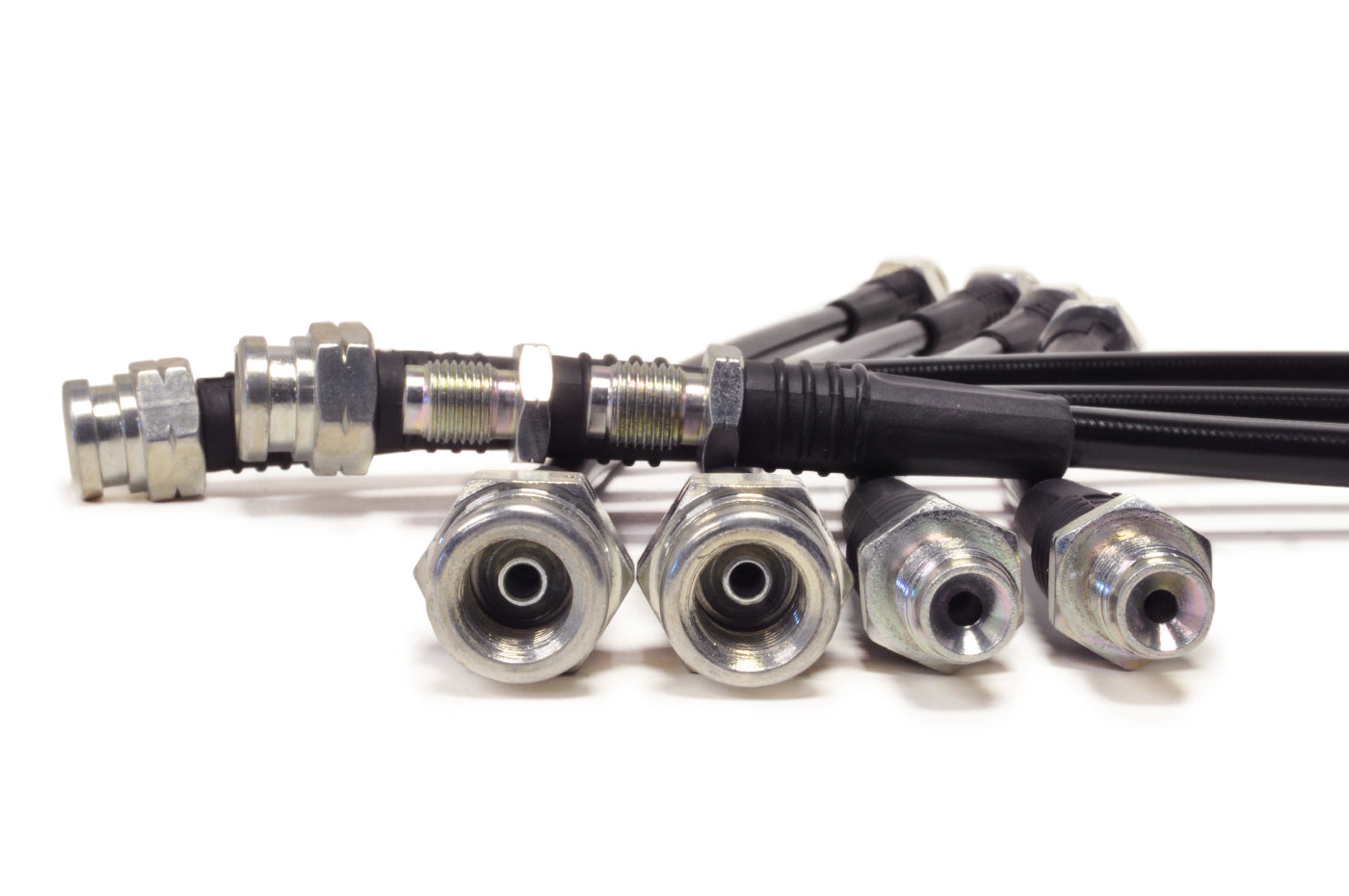 STM Black Brake Lines for 1G DSM FWD