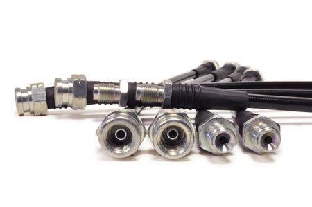 STM Black Brake Lines for 1G DSM FWD