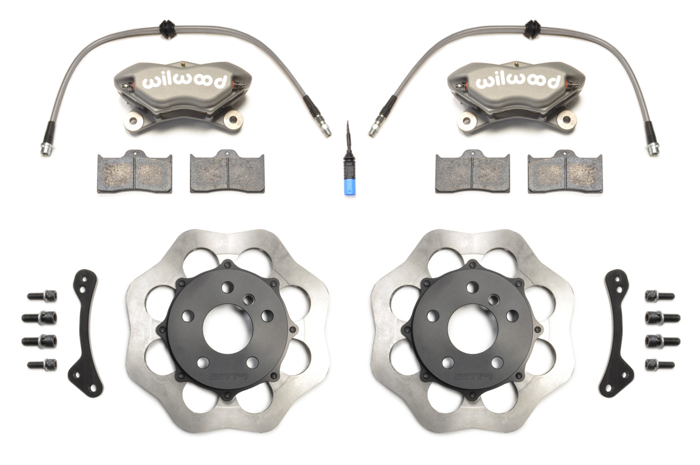 STM 2020+ Supra GR Lightweight Front Drag Brake Kit (Scalloped Rotors)