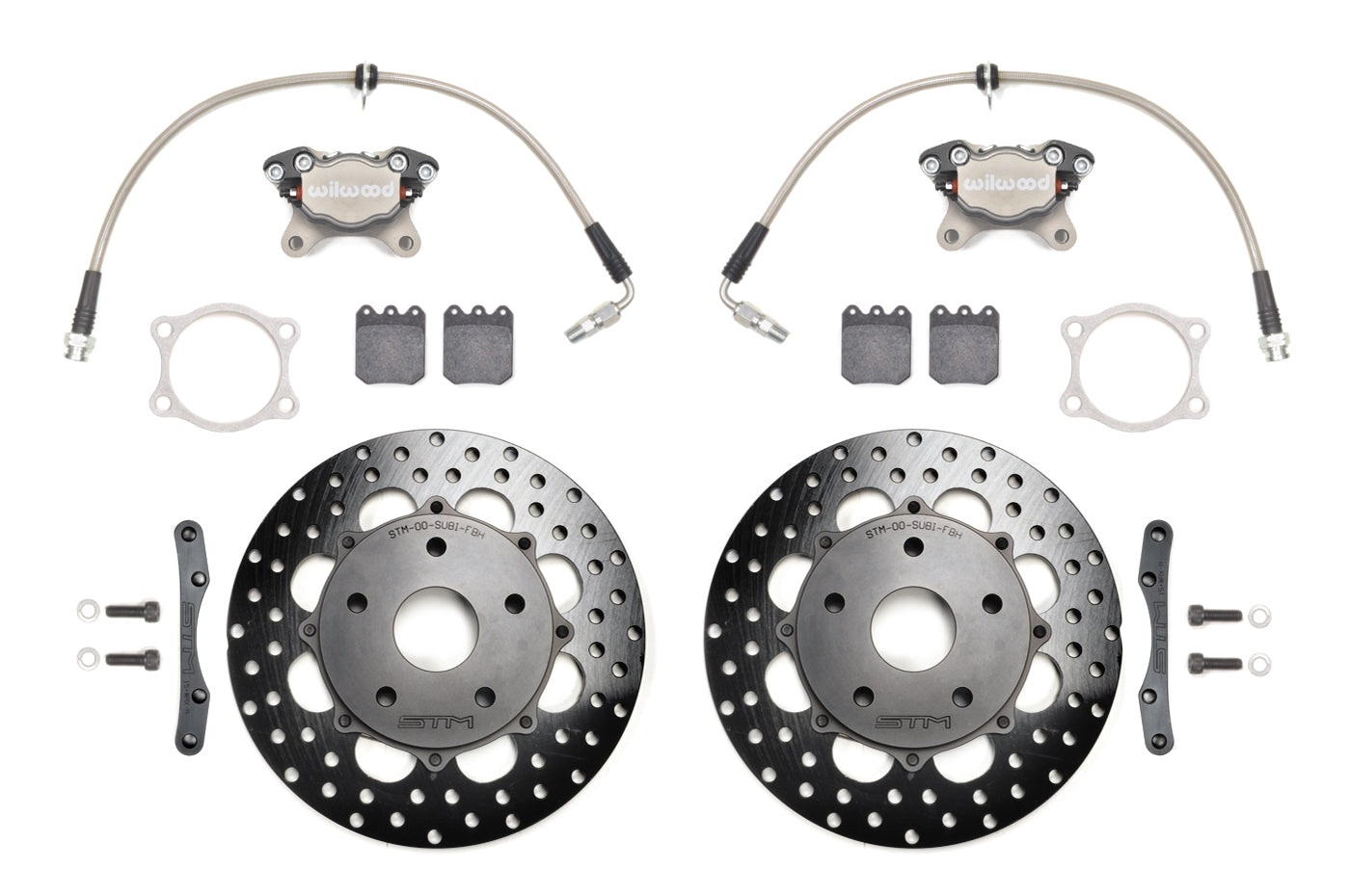 STM Lightweight Rear Drag Brake Kit for 2022 WRX (Standard Rotors)