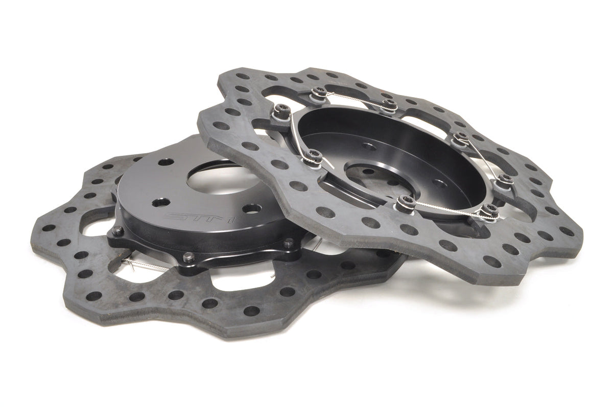 STM Lightweight Rear Drag Brake Kit for 2022 WRX (Scalloped Rotors)