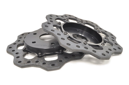 STM Lightweight Rear Drag Brake Kit for 2022 WRX (Scalloped Rotors)