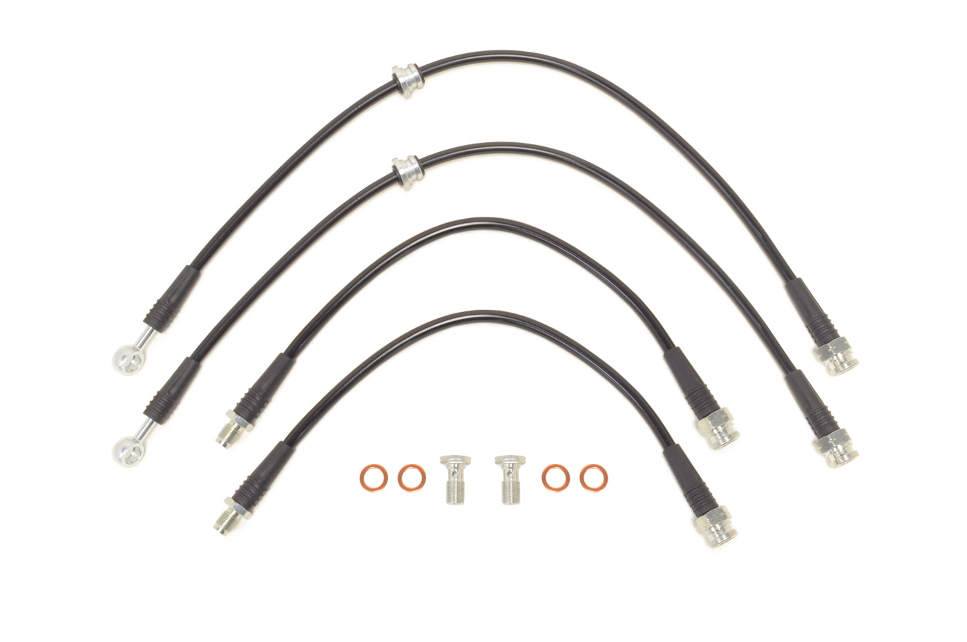 STM Black Brake Lines for 2G DSM