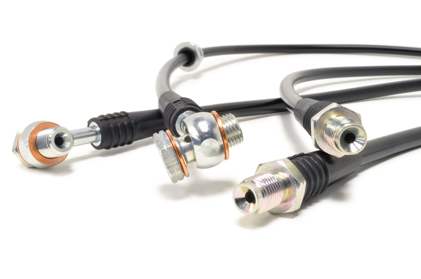 STM Black Brake Lines for 2G DSM