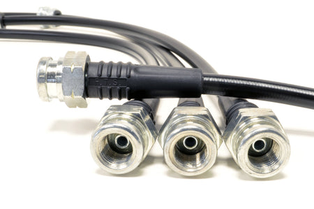 STM Black Brake Lines for 2G DSM