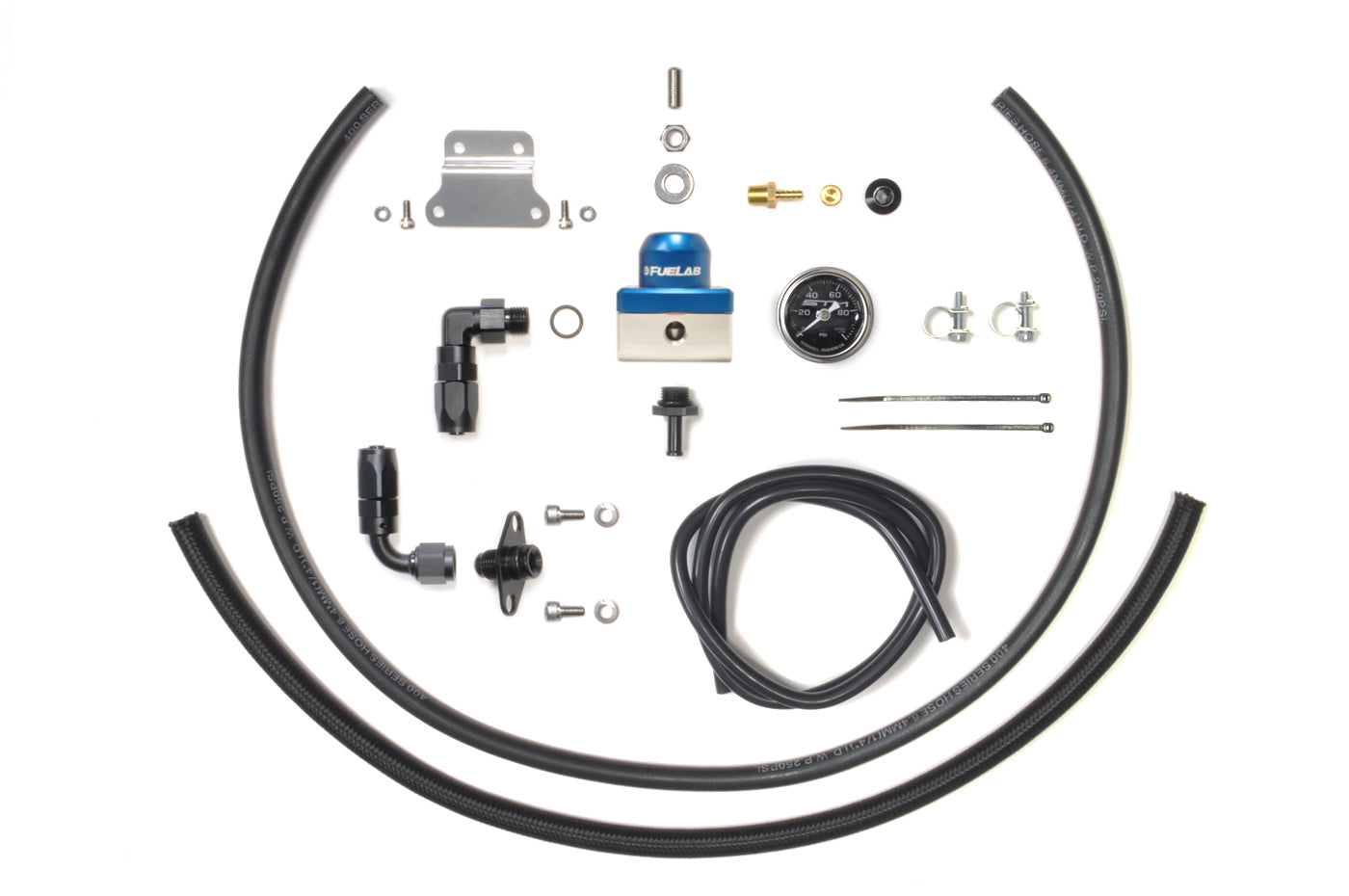 STM 2G DSM Fuel Pressure Regulator Kit with Blue Fuelab Mini FPR