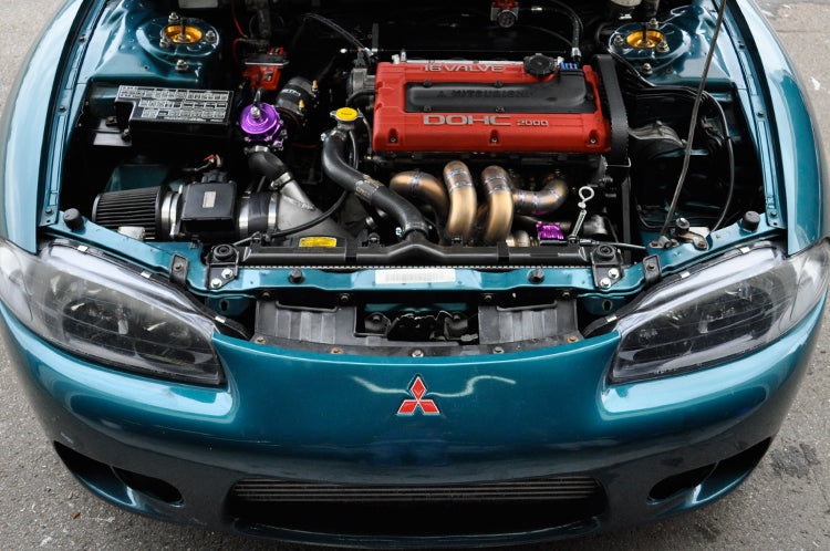 2G DSM Turbo Kit Installed Engine Bay