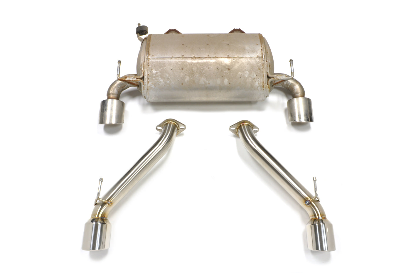 STM 370Z Axle-Back Exhaust