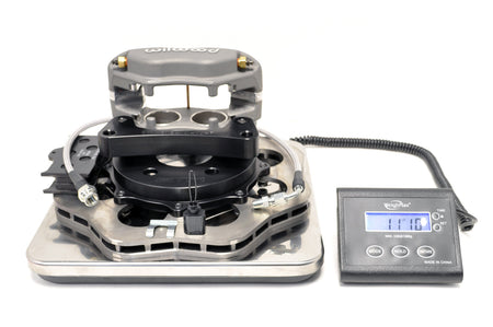 Scalloped Rotor Kit on the scale