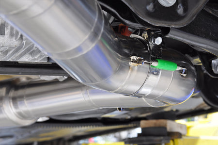 RS3 Full 3.5 Inch Titanium Exhaust Installed