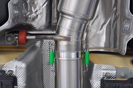 RS3 Full 3.5 Inch Titanium Exhaust Installed