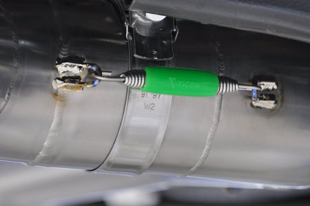 RS3 Full 3.5 Inch Titanium Exhaust Installed