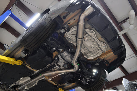 RS3 Full 3.5 Inch Titanium Exhaust Installed