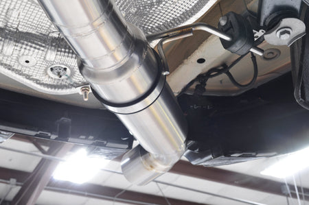 RS3 Full 3.5 Inch Titanium Exhaust Installed