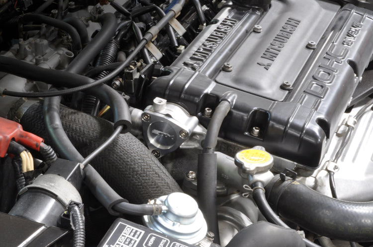 2G DSM Cam Position Sensor Housing Cover installed engine bay