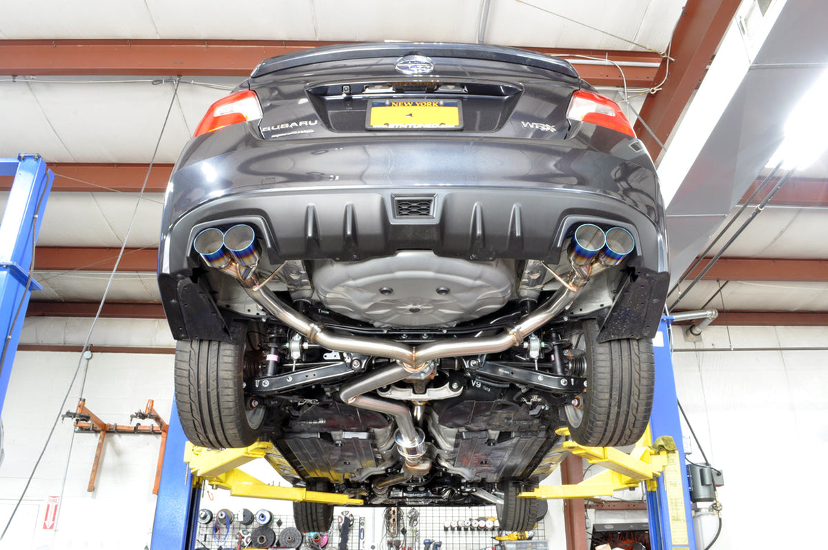2015 WRX STi Exhaust Installed