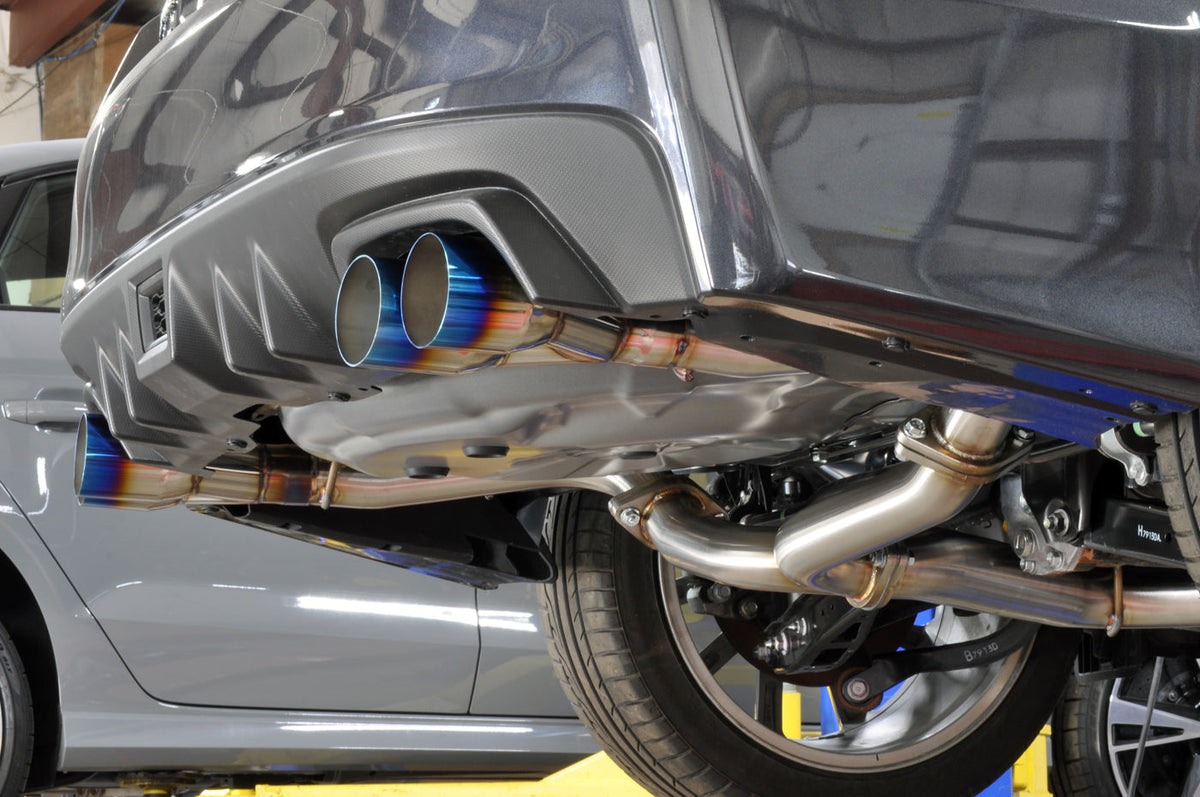 2015 WRX STi Exhaust Installed
