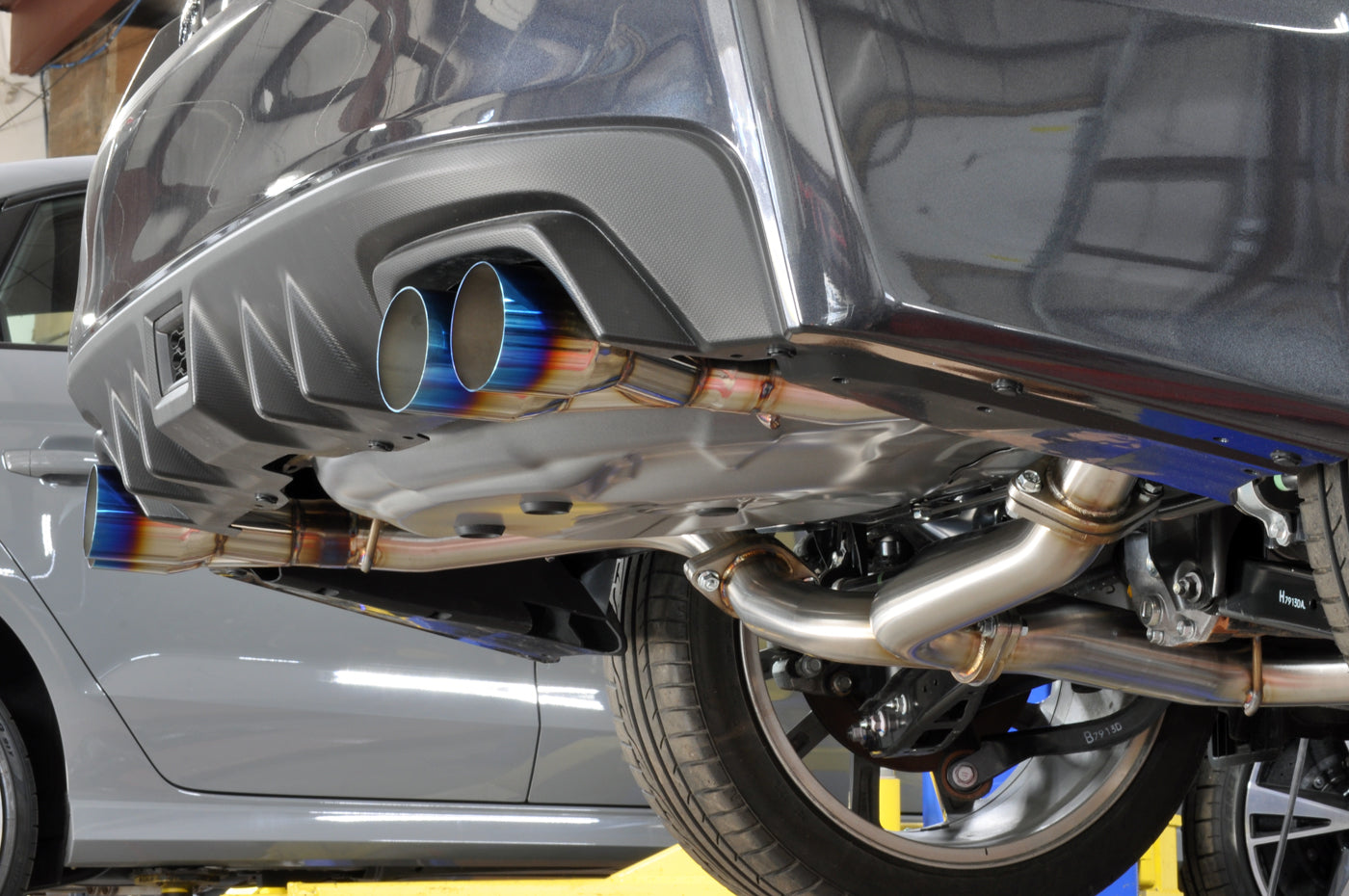 2015 WRX STi Exhaust Installed