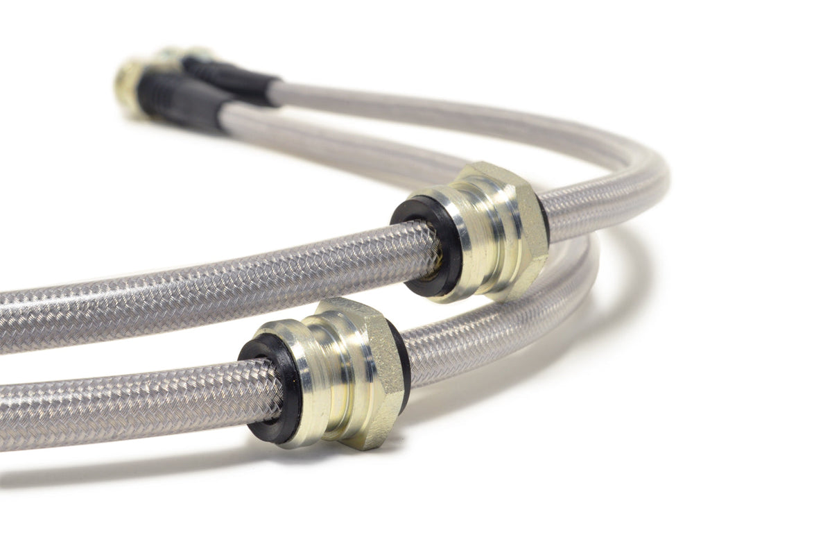 STM Replacement Brake Lines for Evolution 4 - 9 and 1G/2G DSM Front Drag Brake Kit