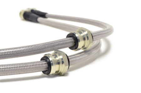STM Replacement Brake Lines for Evolution 4 - 9 and 1G/2G DSM Front Drag Brake Kit
