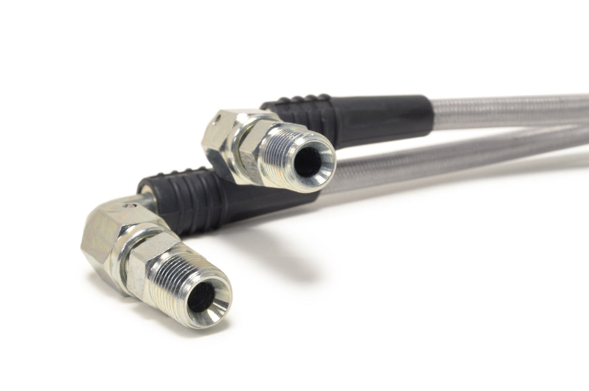 STM Replacement Brake Lines for Evolution 4 - 9 and 1G/2G DSM Front Drag Brake Kit