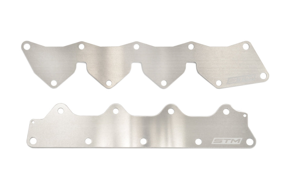 STM Head to Manifold Block Off Plates for DSM & Evo 1-3 (Set)