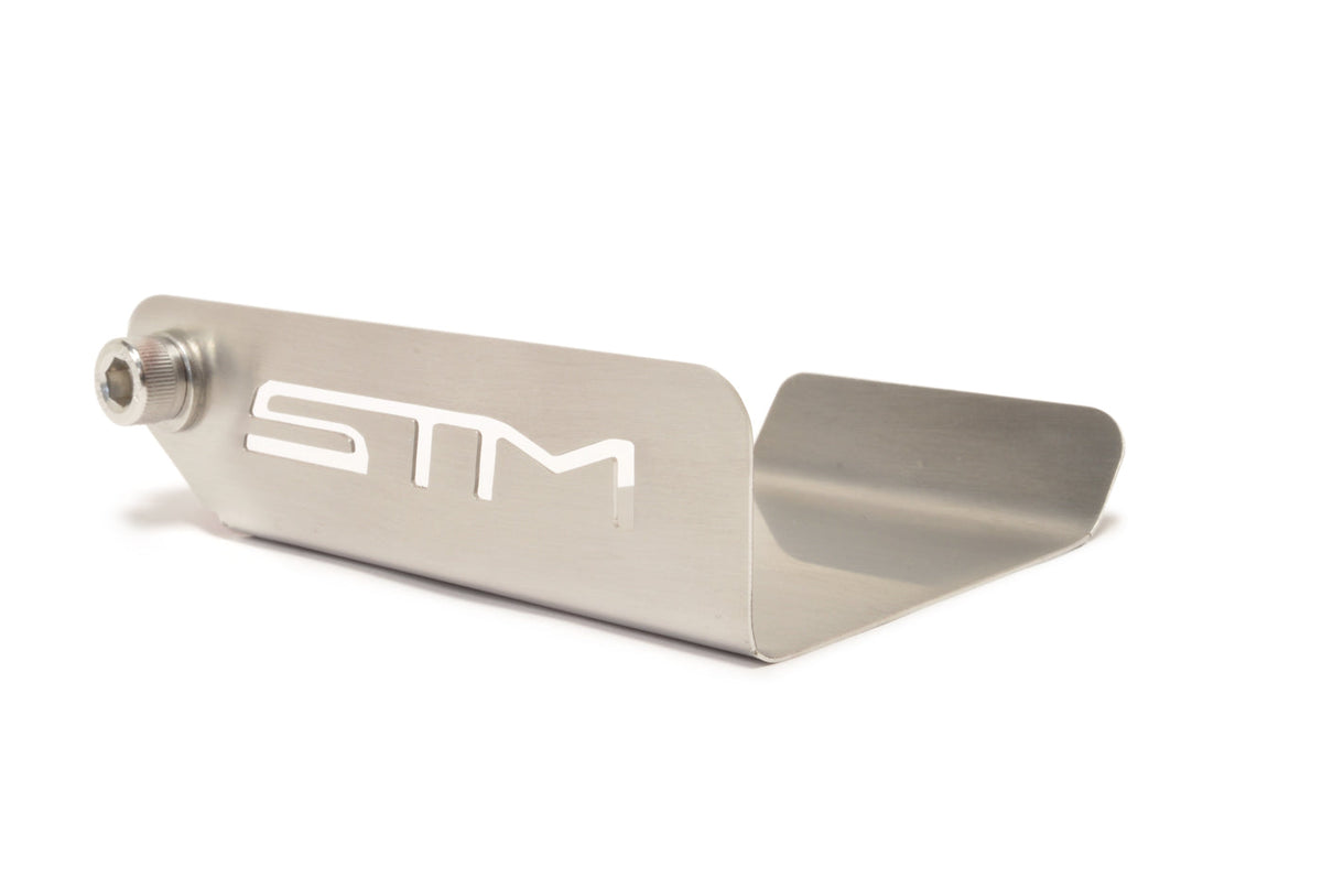 STM Evo 4-9 Cam Angle Sensor Heat Shield (Brushed Stainless)