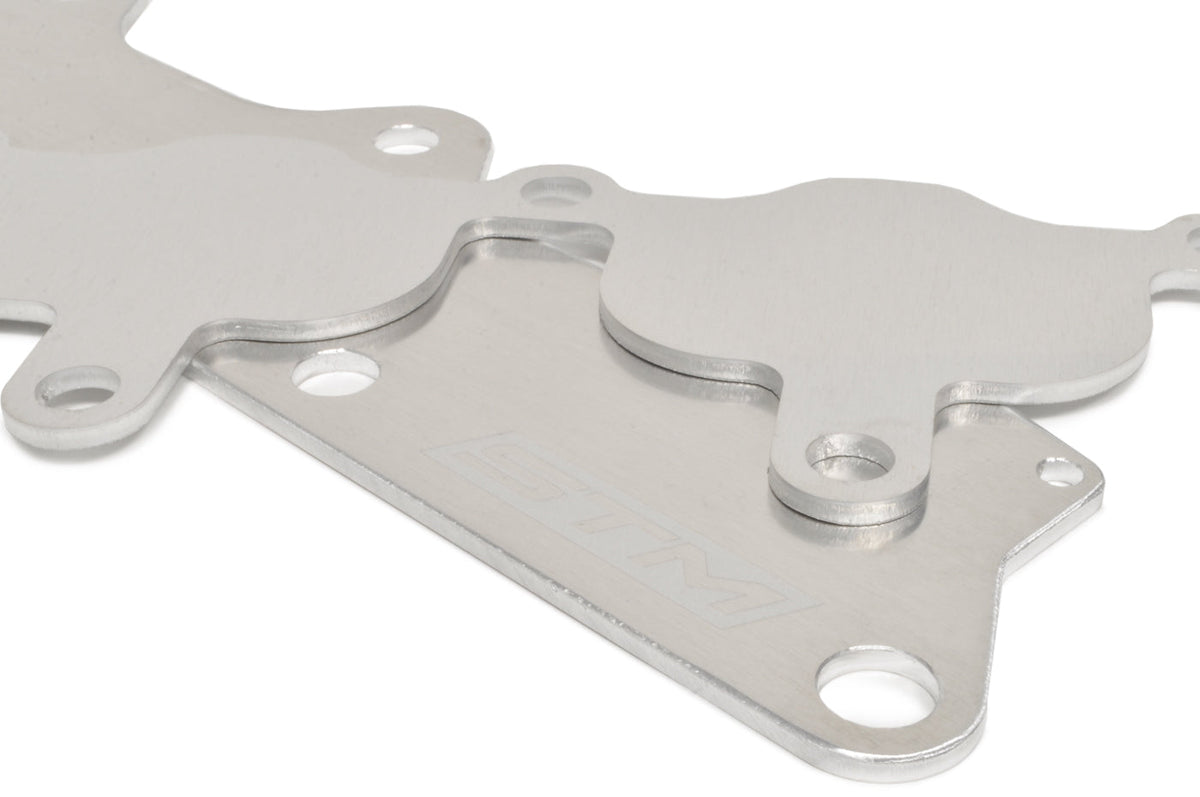 STM Evo 4-9 4G63 Head to Manifold Block Off Plates