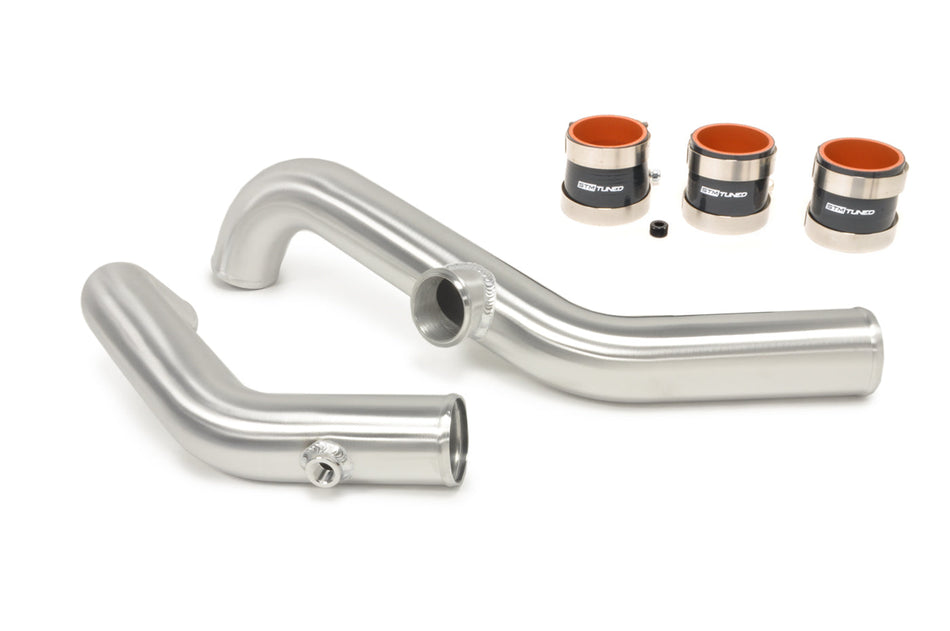 STM Evo 5/6 Aluminum 2.5" Upper Intercooler Pipe Kit (Brushed)