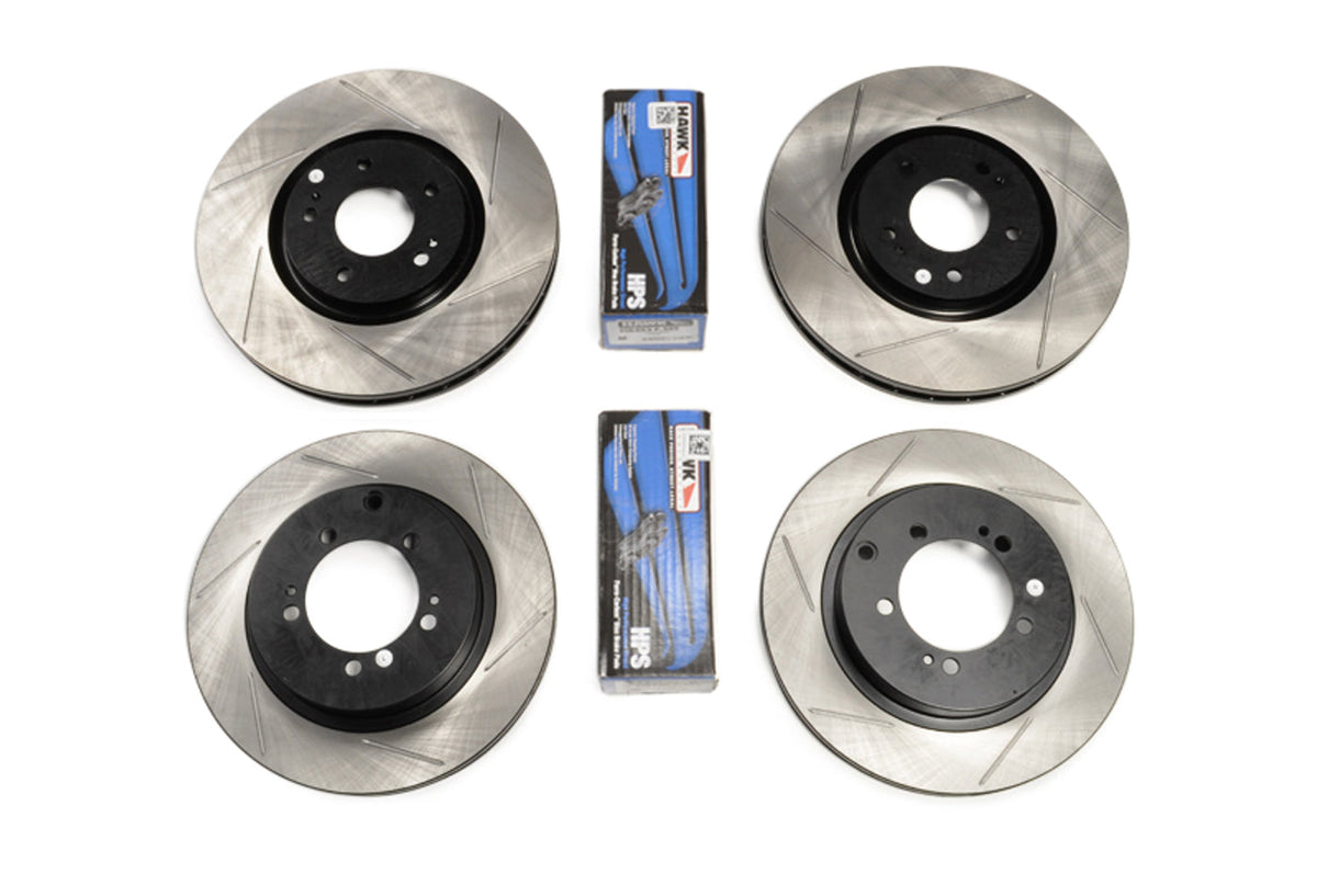 STM Evo 5-9 Brake Kit with StopTech Rotors & Hawk HPS Pads